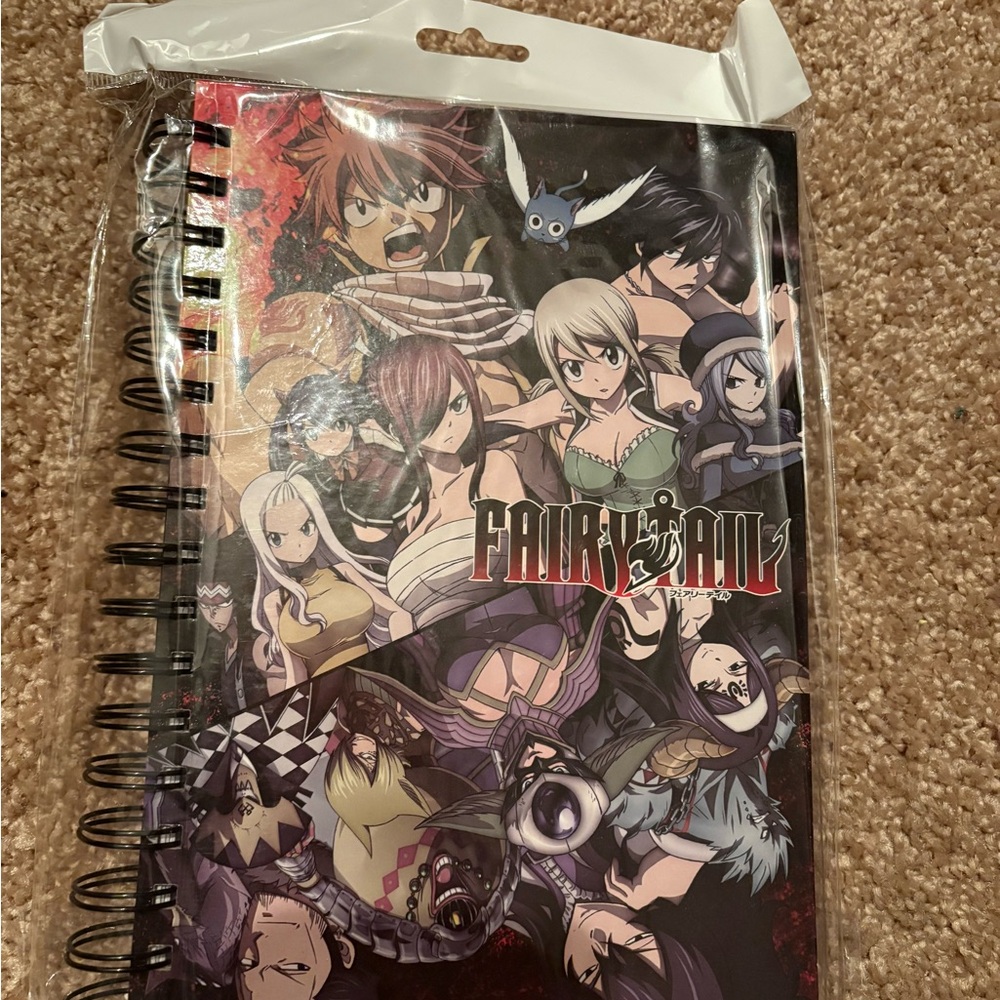 Spiral Notebook - Super dope cover of Fairy Tail.